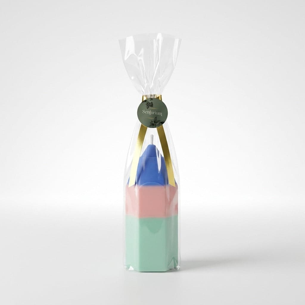 Bougie crayon d'écolier