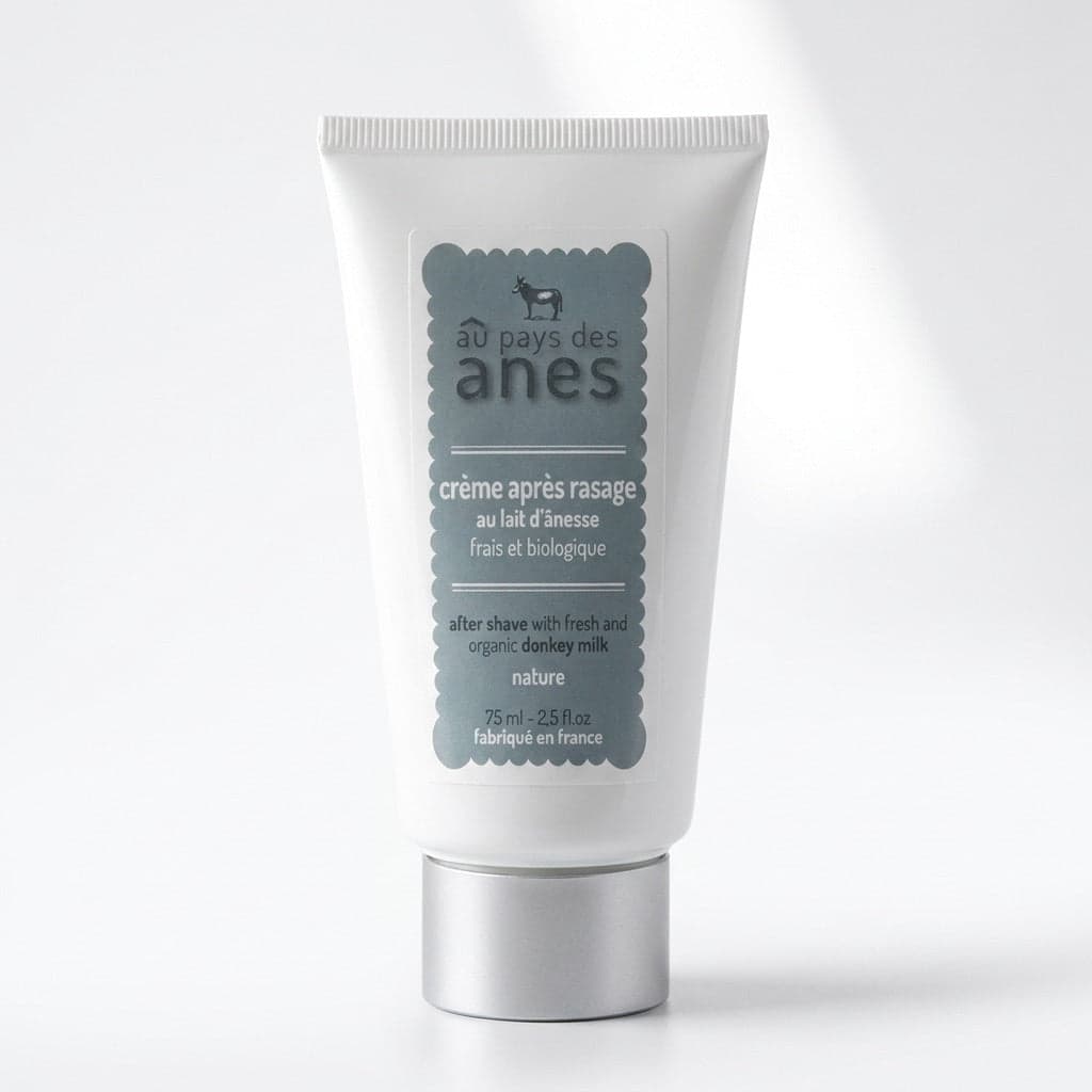 Crème après-rasage au lait d'ânesse