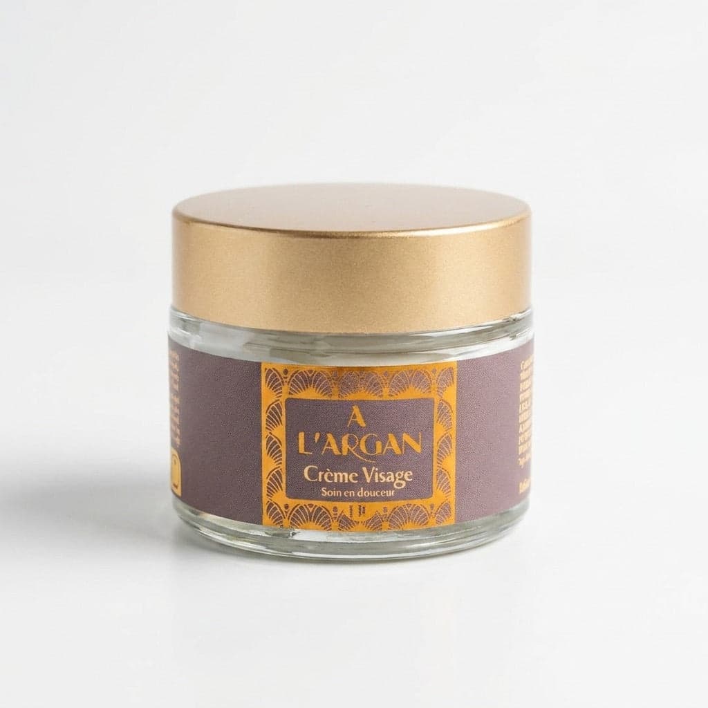 Crème visage à l'huile d'argan bio