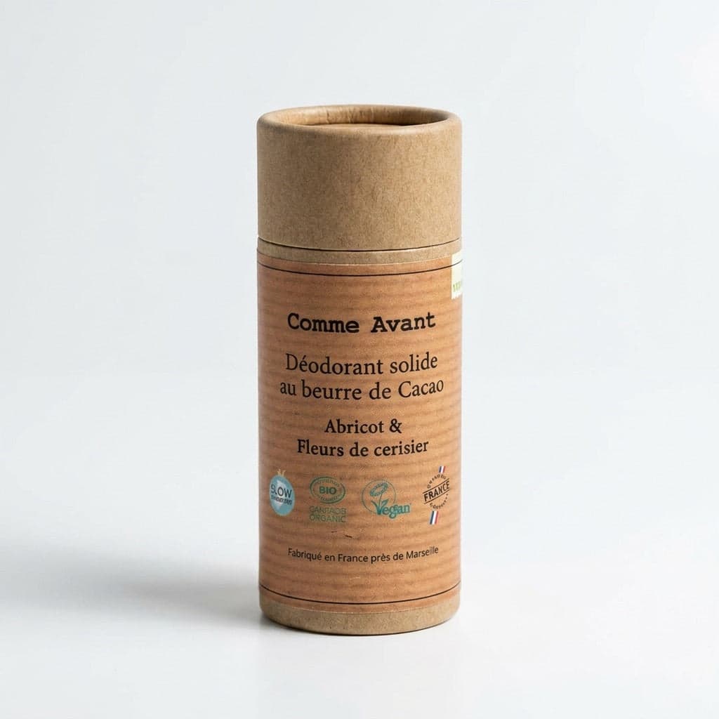 Déodorant solide au beurre de cacao