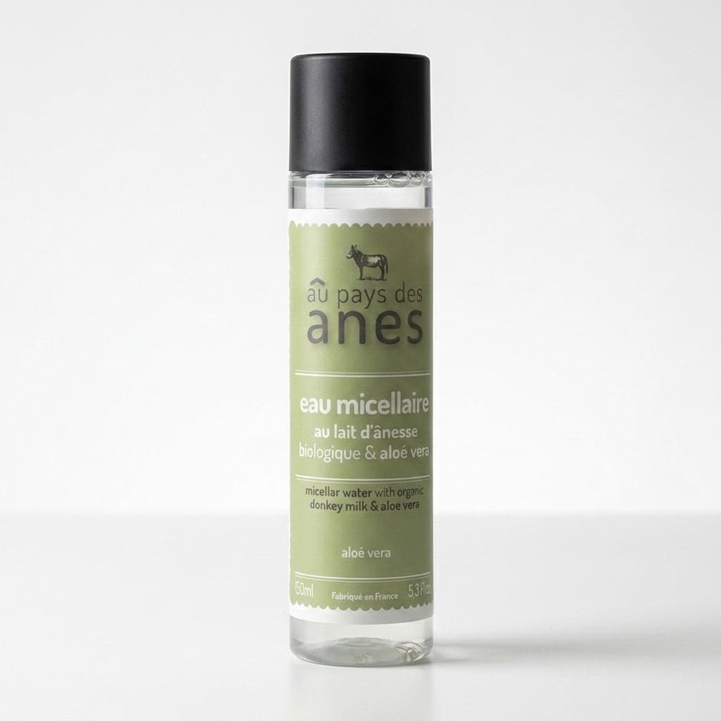 Eau micellaire au lait d'ânesse bio