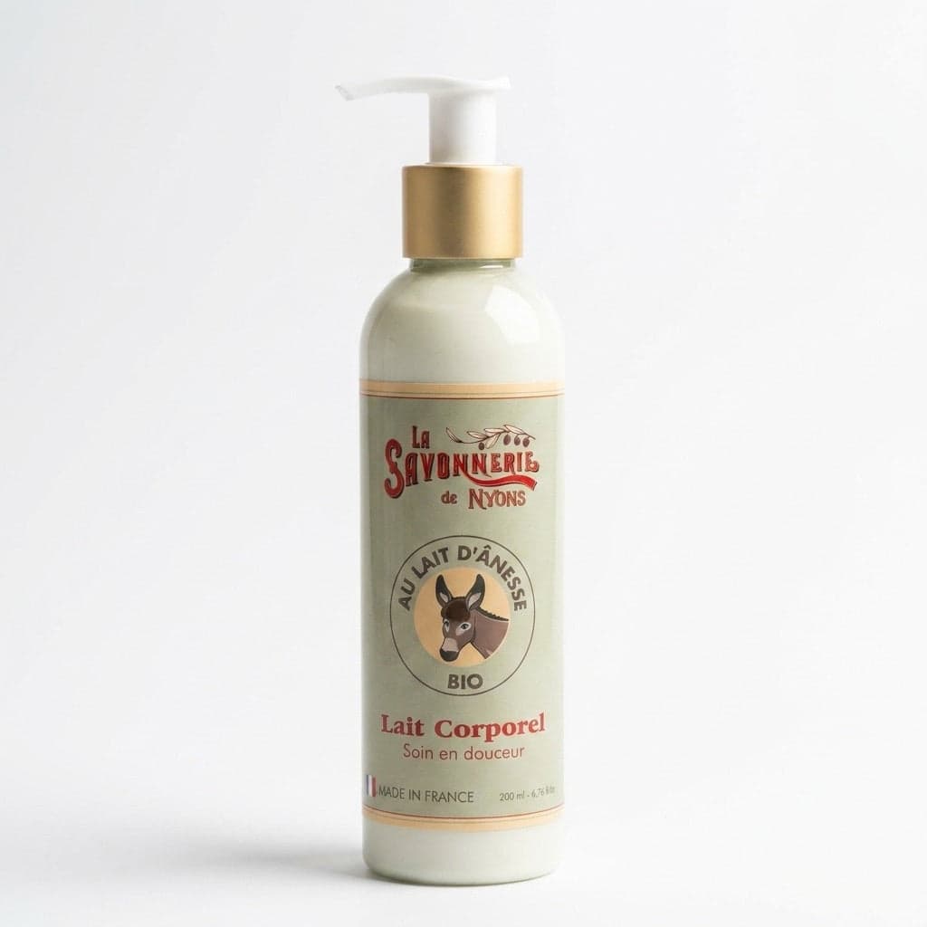 Lait corporel au lait d'ânesse bio