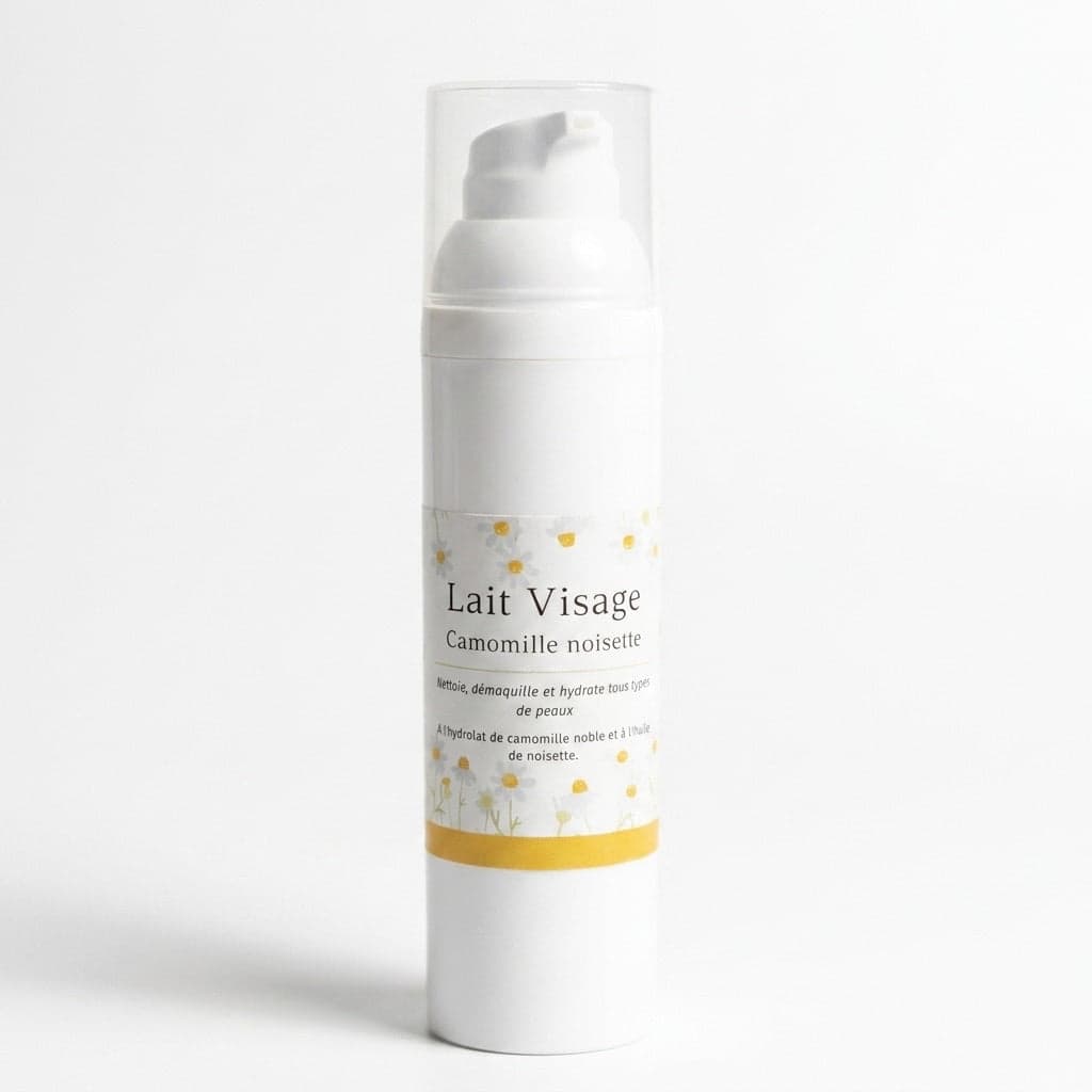 Lait visage camomille noisette
