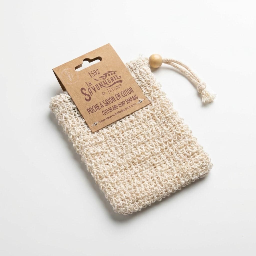 Poche à savon en coton
