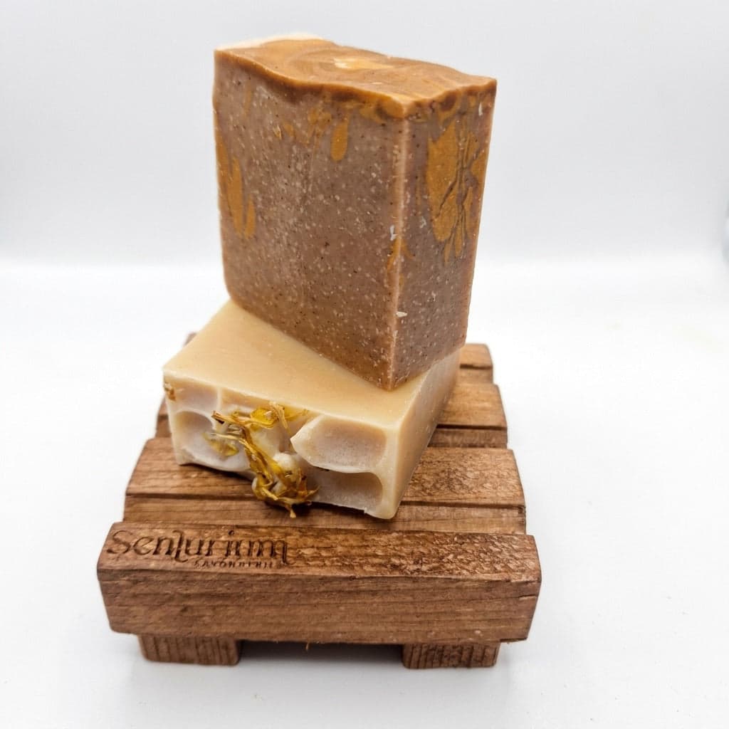 Porte savon en bois fait main