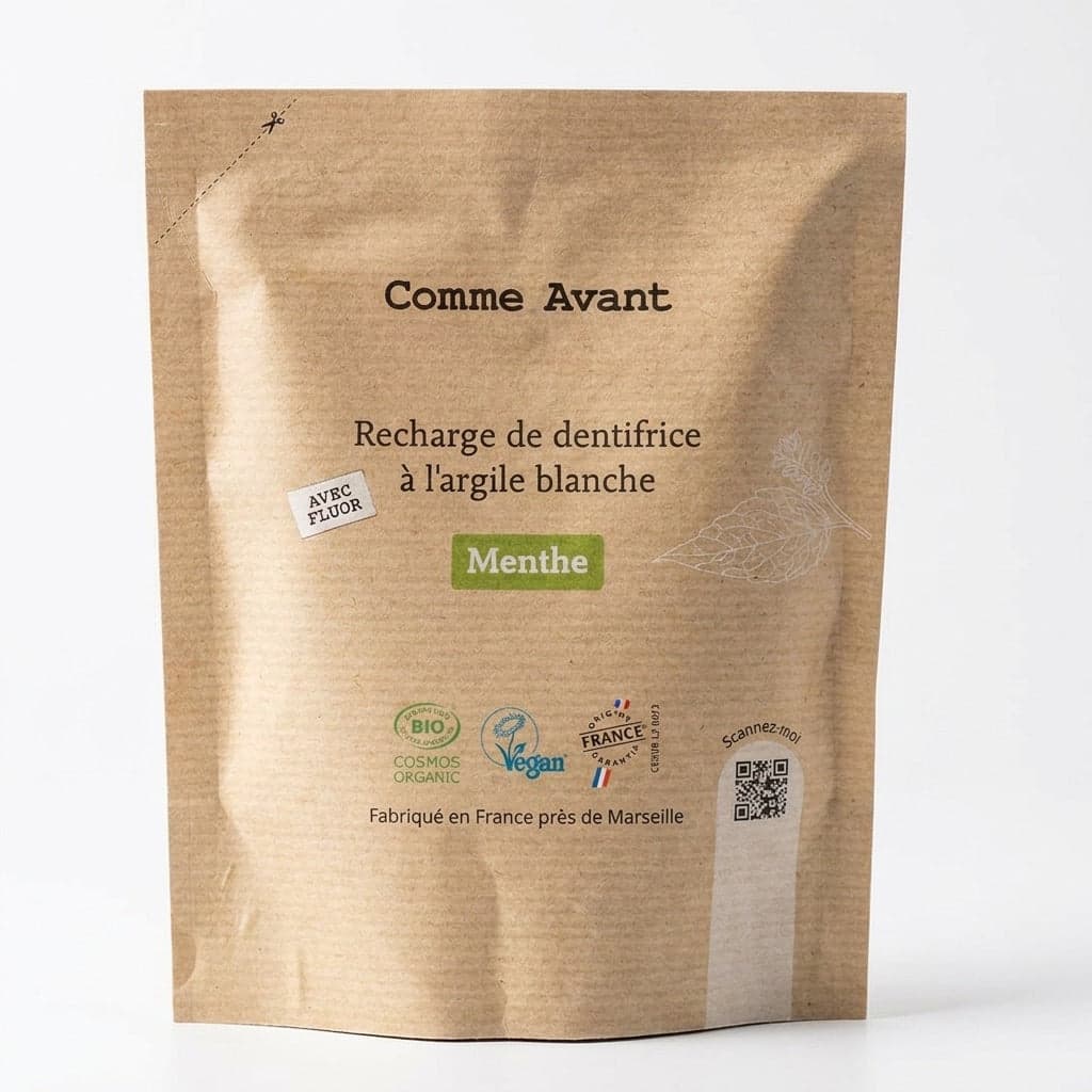Recharge dentifrice menthe