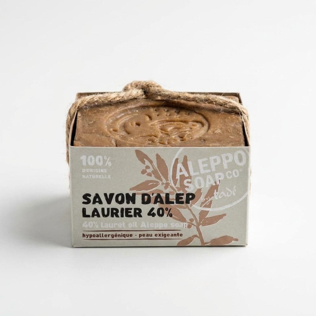 Savon d'Alep à l'huile de baie de laurier