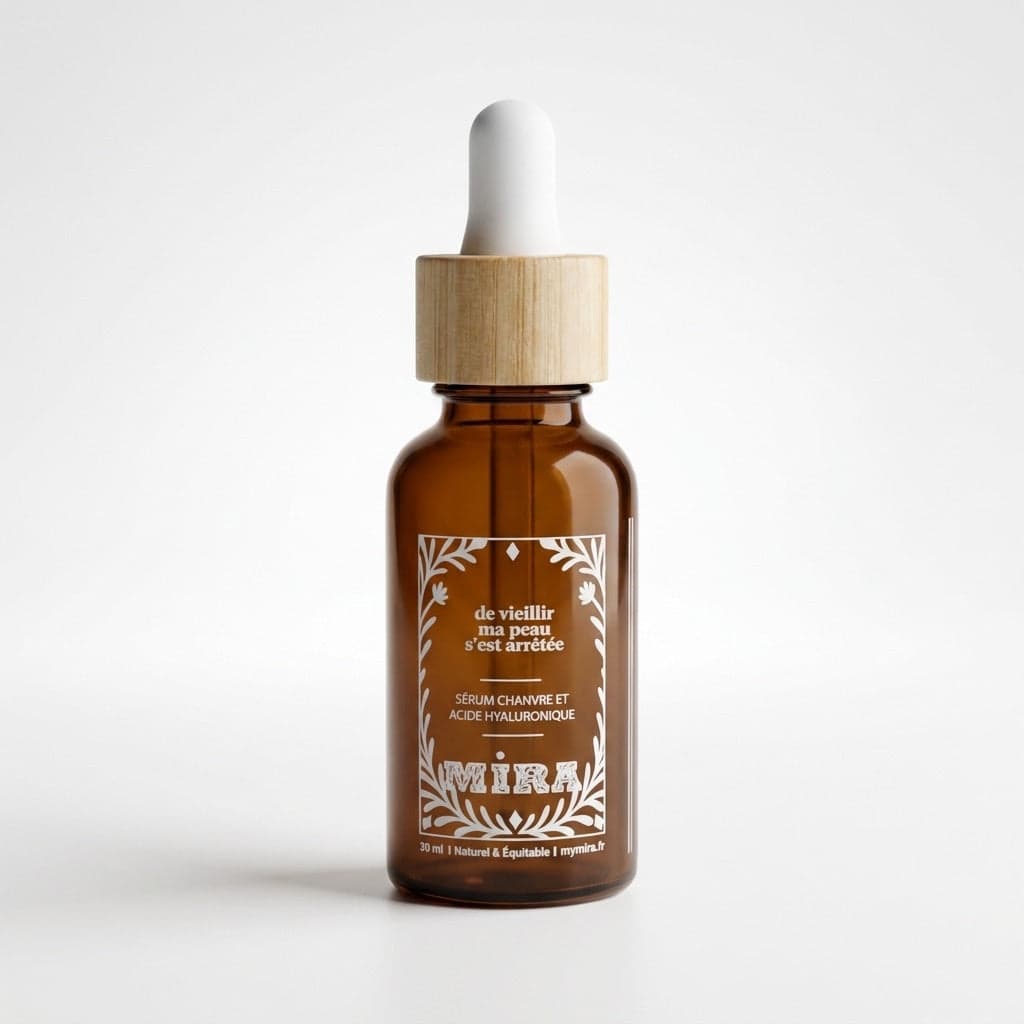 Sérum chanvre et acide hyaluronique