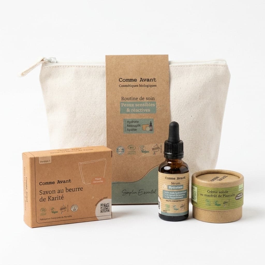 Trousse de soin bio visage